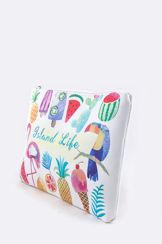 Island Life Design Wristlet