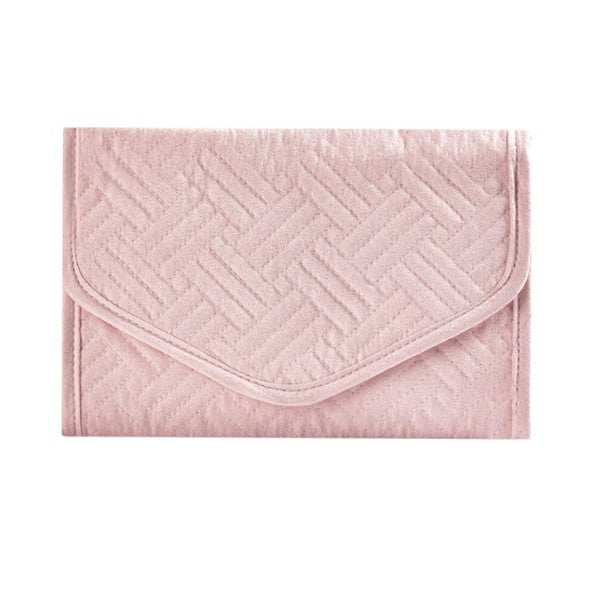Pink Travel Jewelry Case