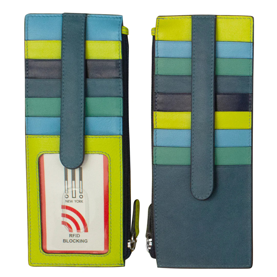 Colorful Double Sided Credit Card Holder