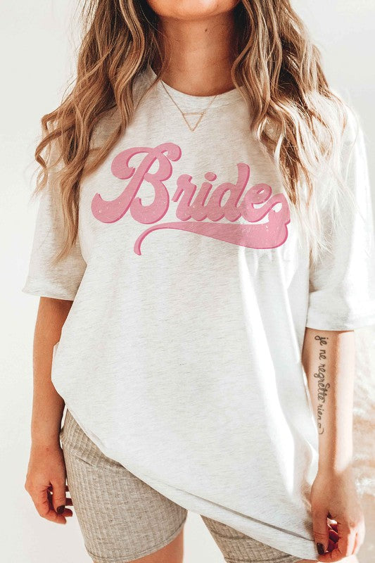 BRIDE SCRIPT Graphic T Shirt