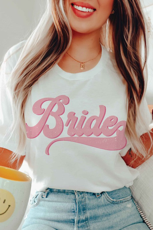 BRIDE SCRIPT Graphic T Shirt