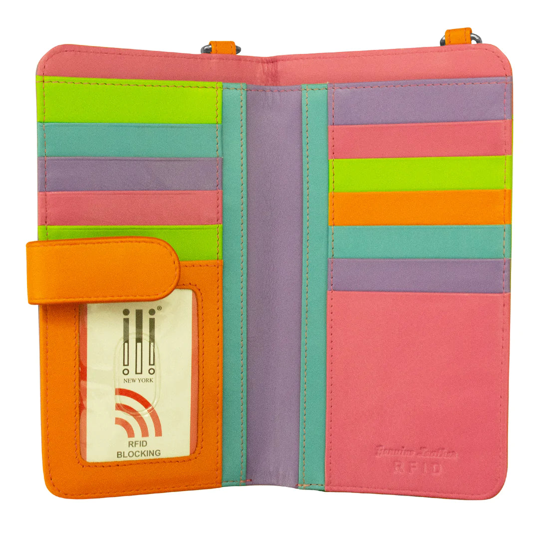 Colorful Phone Wallet Crossbody