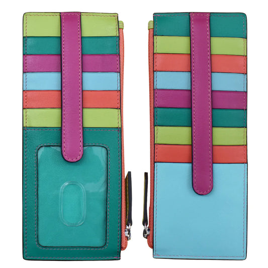 Colorful Double Sided Credit Card Holder